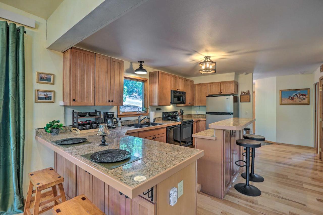 St Marys Lakefront Cabin With Deck And Wood Stove! Villa Idaho Springs Kültér fotó